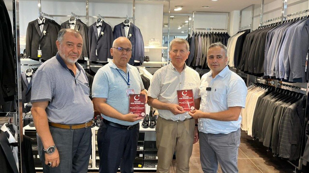 Fethiye'de şehit yakınları ve gazilere 'Vatan Size Minnettar' desteği