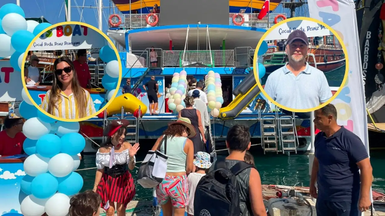 Türkiye’nin İlk Yüzen Çocuk Eğlence Teknesi Toys Boat Hizmete Başladı