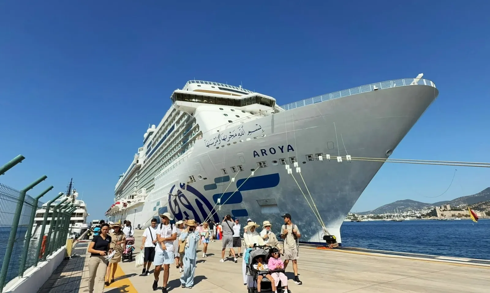 Bodrum’a Gelen Aroya Bin 532 Turist Getirdi