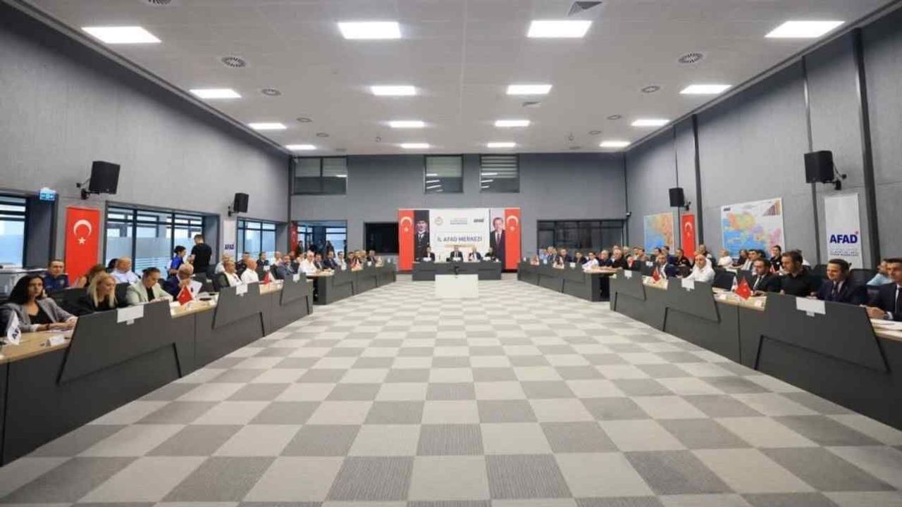 Muğla’da Afetlere Karşı Hazırlık Planı Görüşüldü