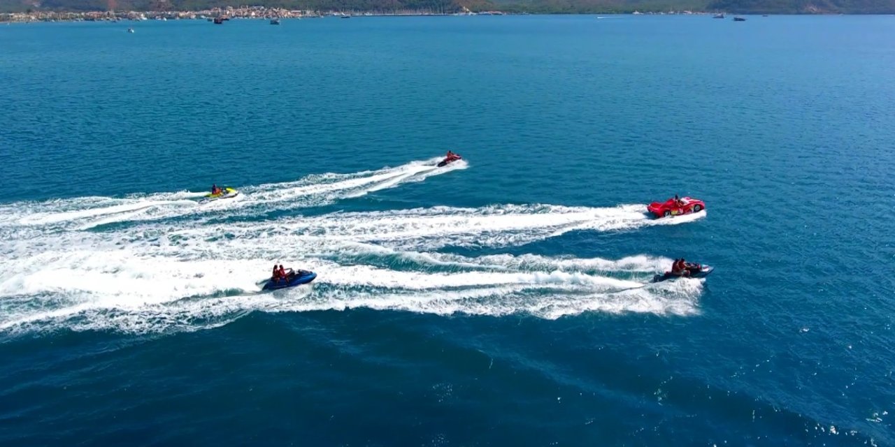 High interest in water sports in Marmaris