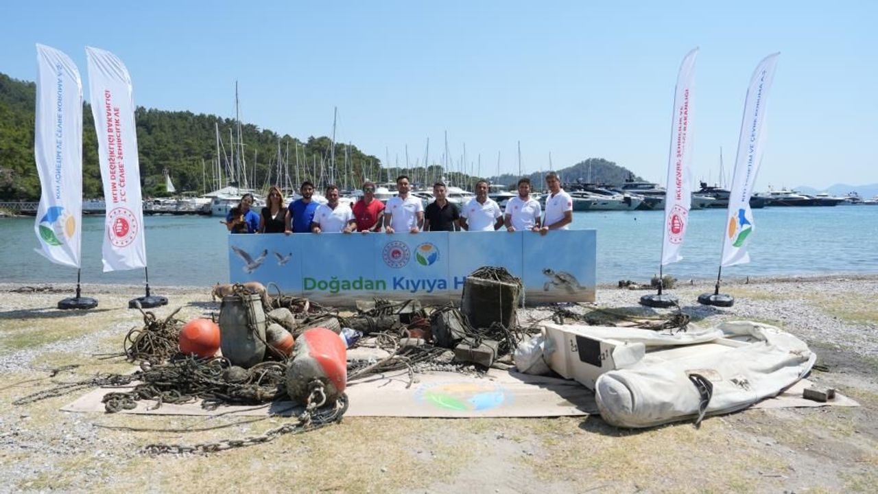 Underwater Cleaning Done at Göcek Public Beach