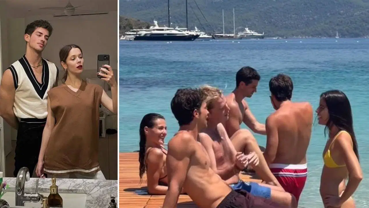 'Elite' dizisinin yıldızları Georgina Amorós ve Manu Rios Türkiye'de