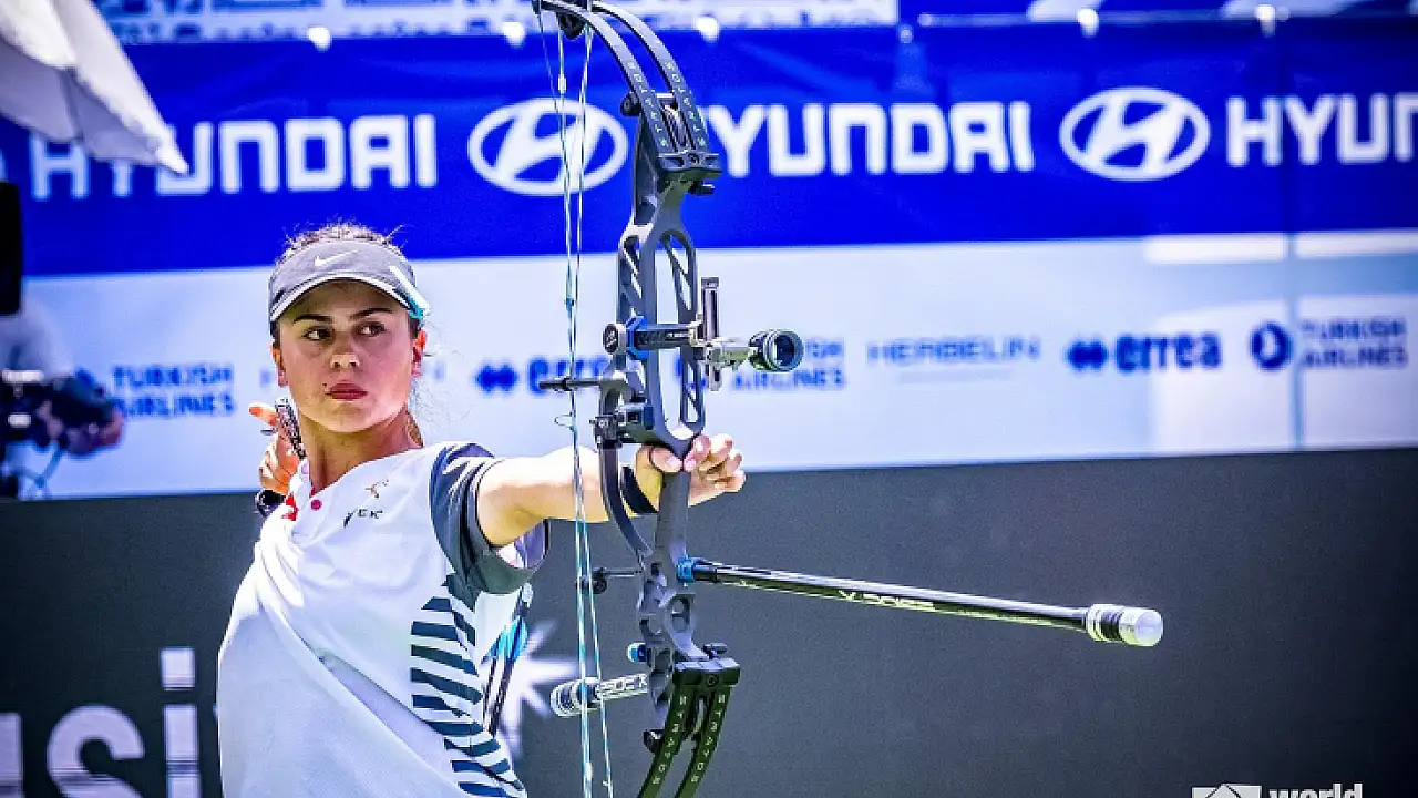 National Archer from Muğla Hazal Burun Advanced to the World Cup Final