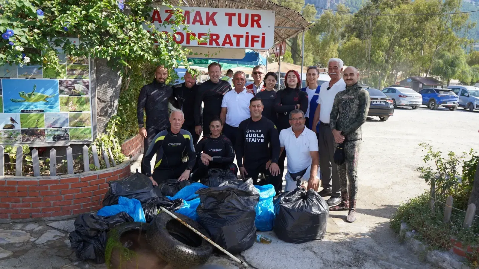 Bottom Cleaning Done in Akyaka Kadın Azmağı