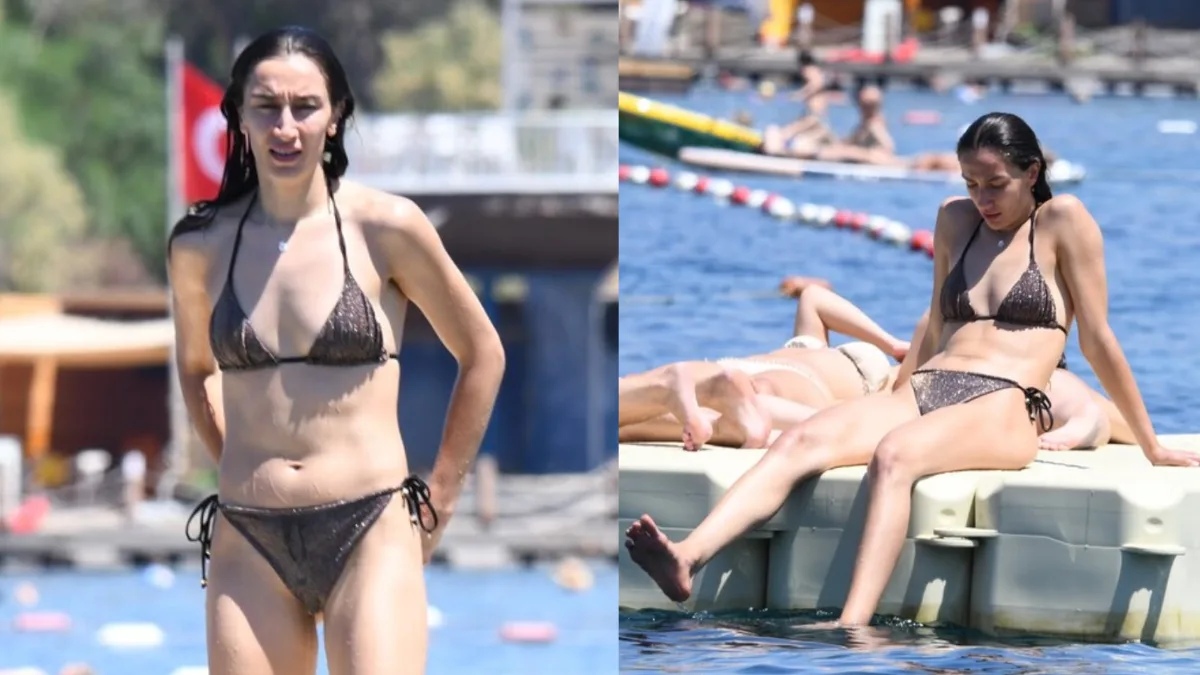 Filelerin Sultanı Bodrum Sahillerinde: Hande Baladın Tatil Sezonunu Açtı!