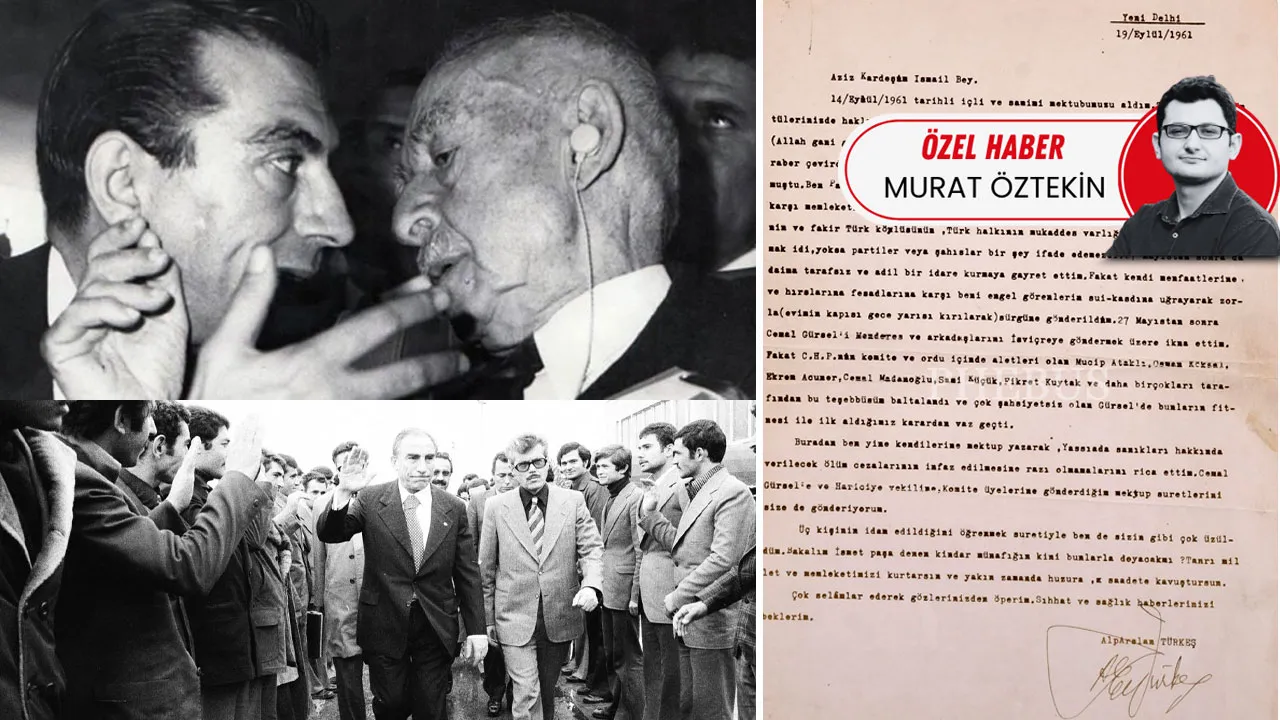Sürgünde yazdığı mektup gün yüzüne çıktı
