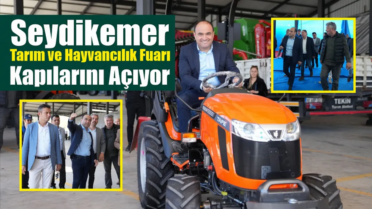 Seydikemer Tarım ve Hayvancılık Fuarı Kapılarını Açıyor