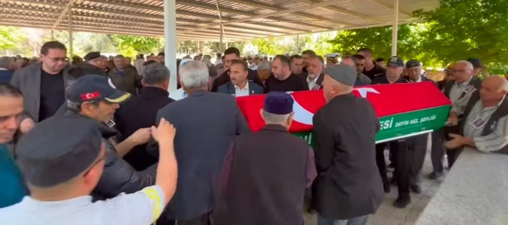 Kıbrıs gazisi askeri törenle son yolculuğuna uğurlandı
