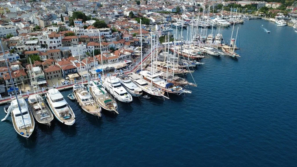 Marmaris'te "7. TYBA Yacht Charter Show" kapılarını açtı