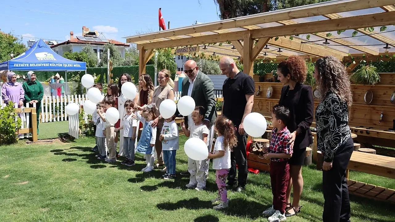Fethiye’de Açık Hava Sınıfı Projesi Hayata Geçti