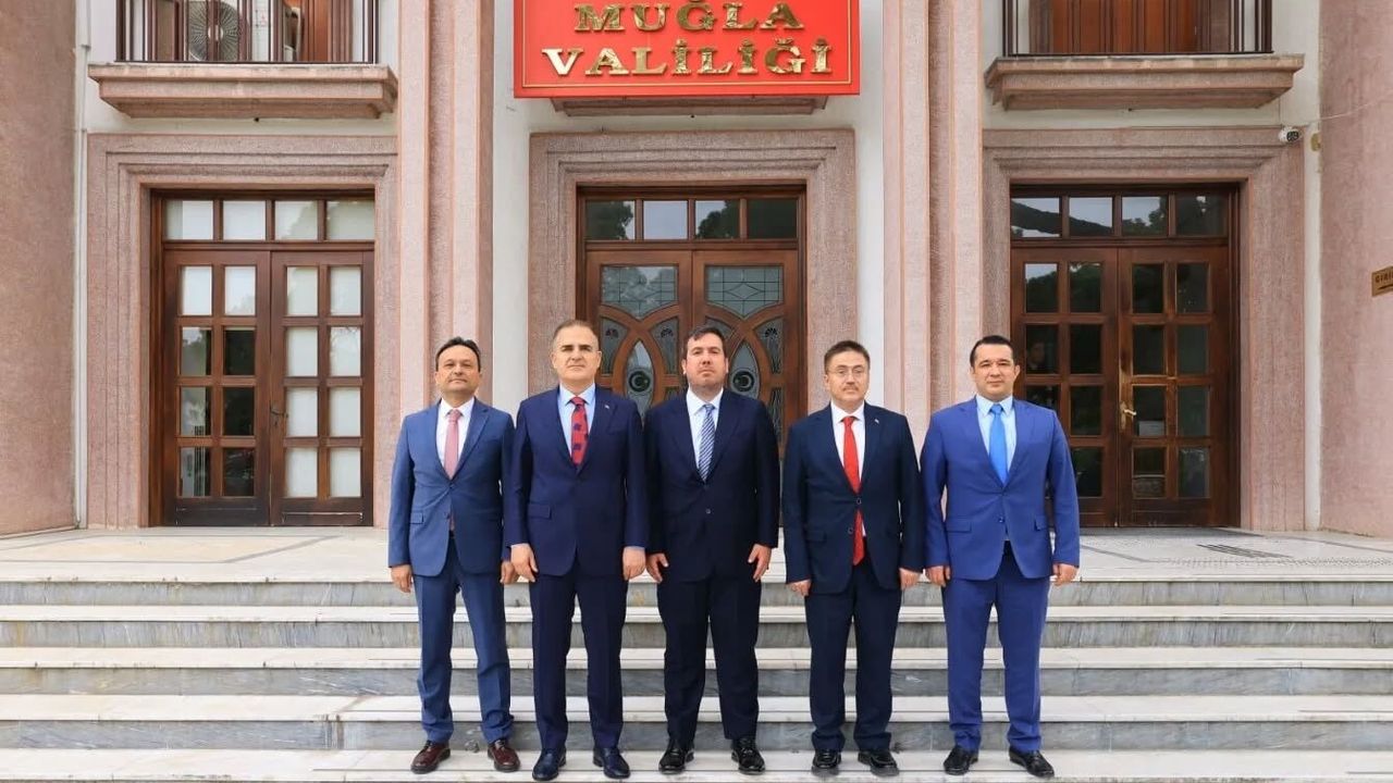 Adalet Bakan Yardımcısı Can Tuncay Muğla’da Temaslarda Bulundu