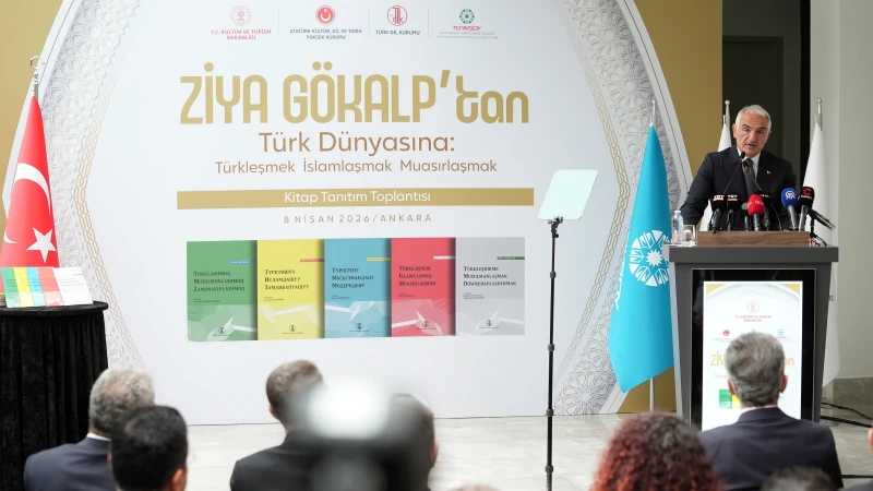 Gökalp'in eseri Türk dünyasıyla buluştu: "Türkleşmek, İslamlaşmak, Muasırlaşmak"