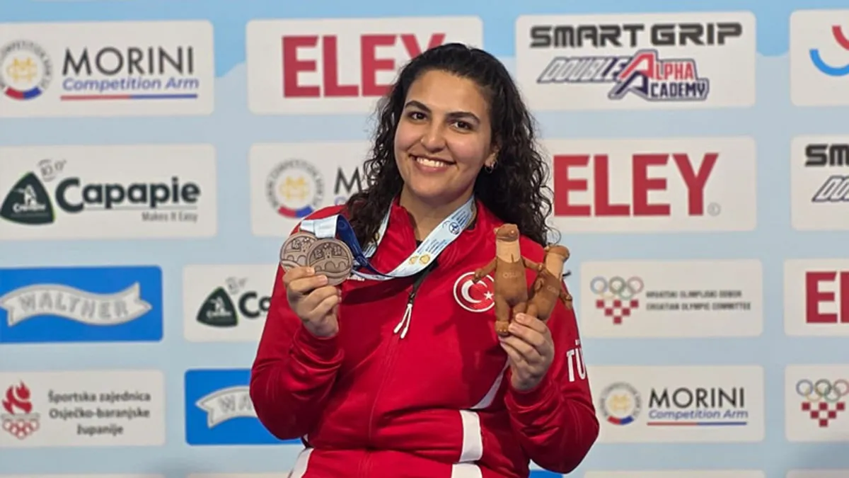 Şevval İlayda Tarhan'dan Avrupa Şampiyonası'nda bronz madalya!